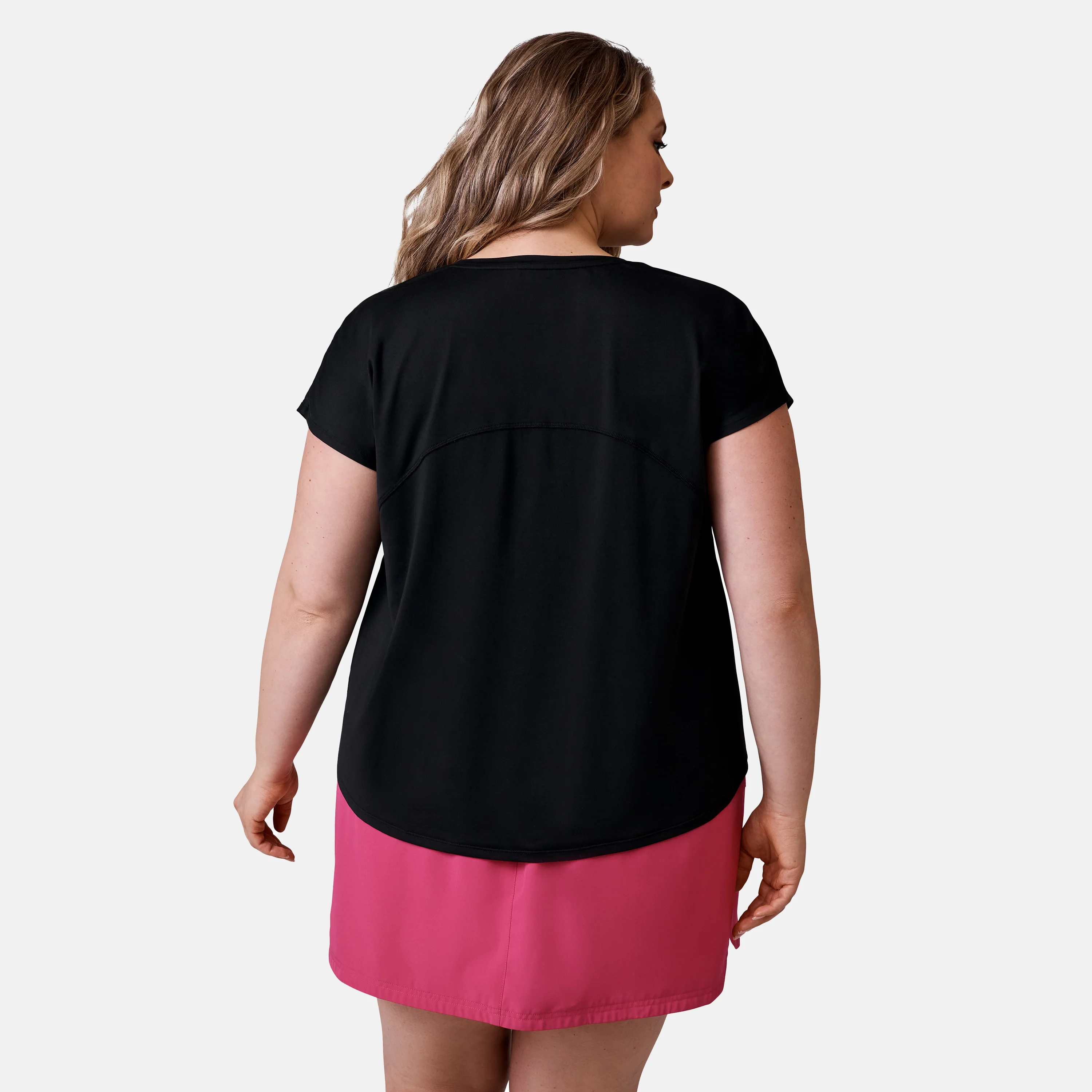 Women's Plus Size Microtech® Chill B Cool Tee - Image 20