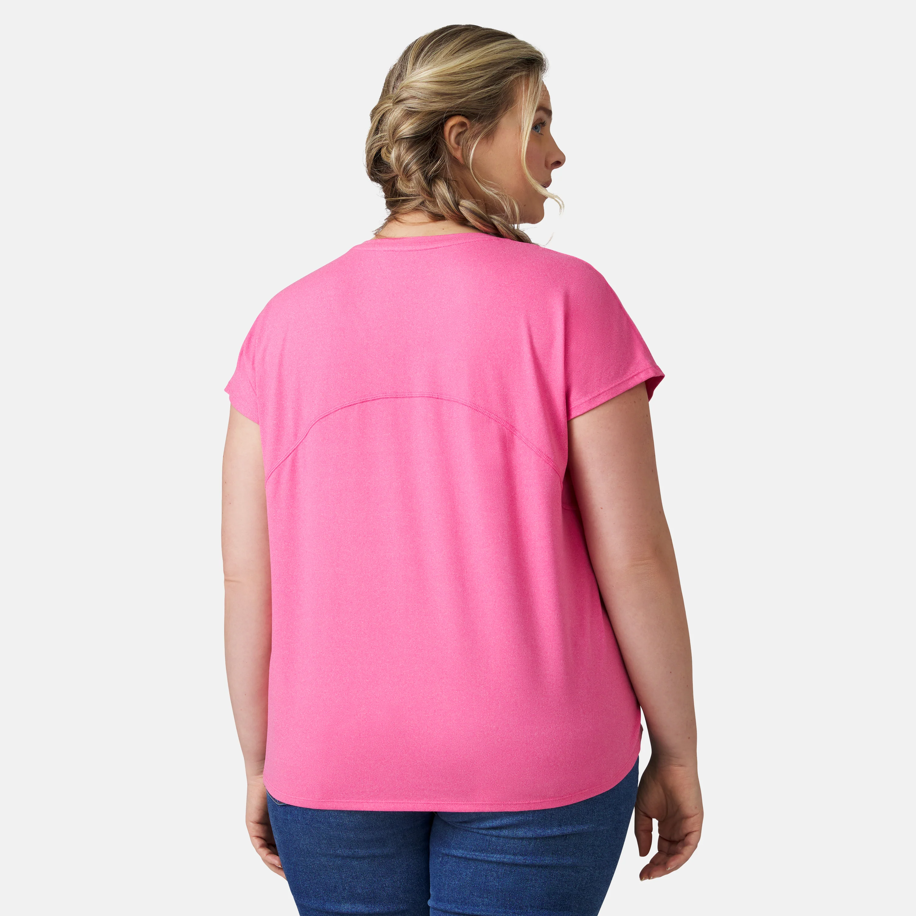 Women's Plus Size Microtech® Chill B Cool Tee - Image 22