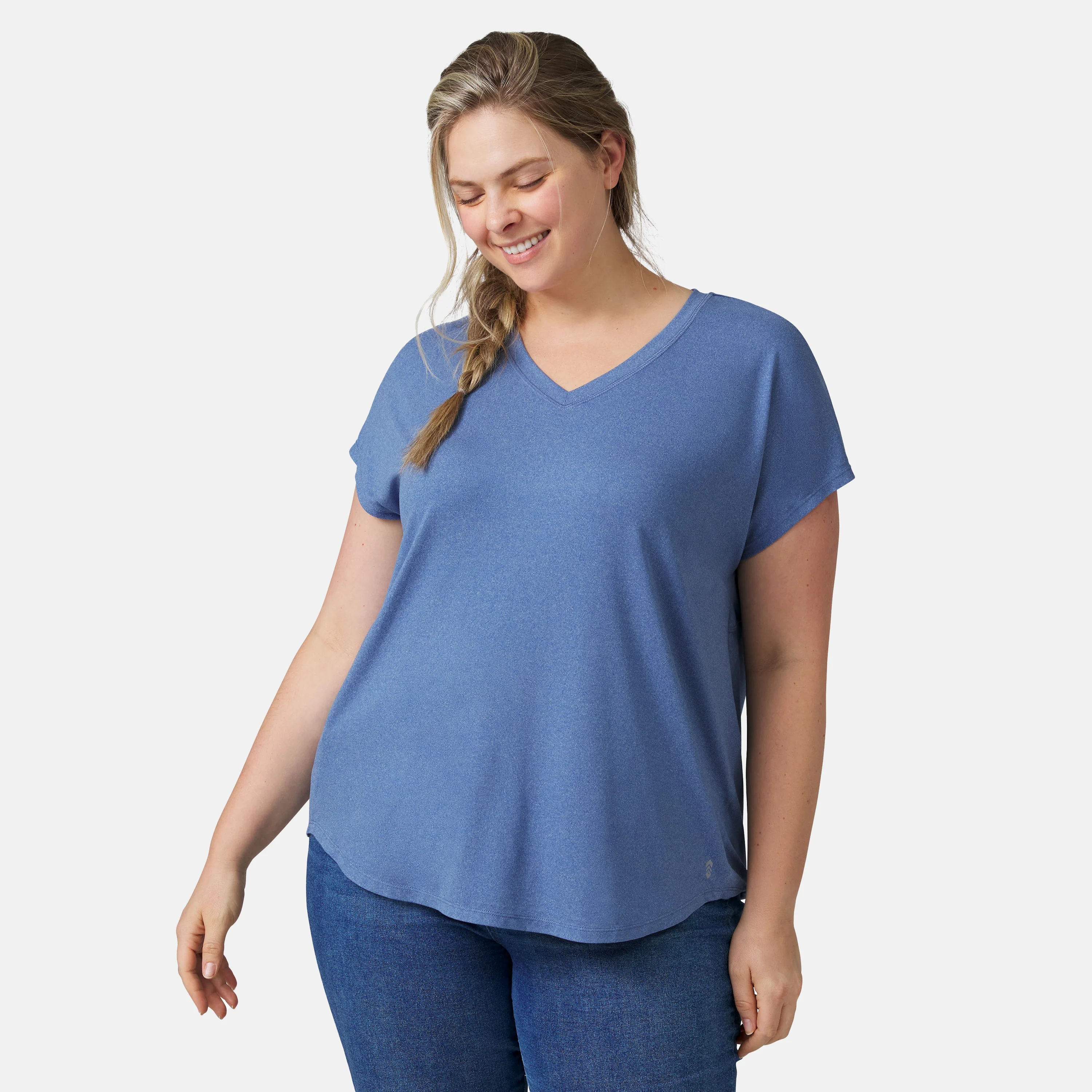 Women's Plus Size Microtech® Chill B Cool Tee - Image 26