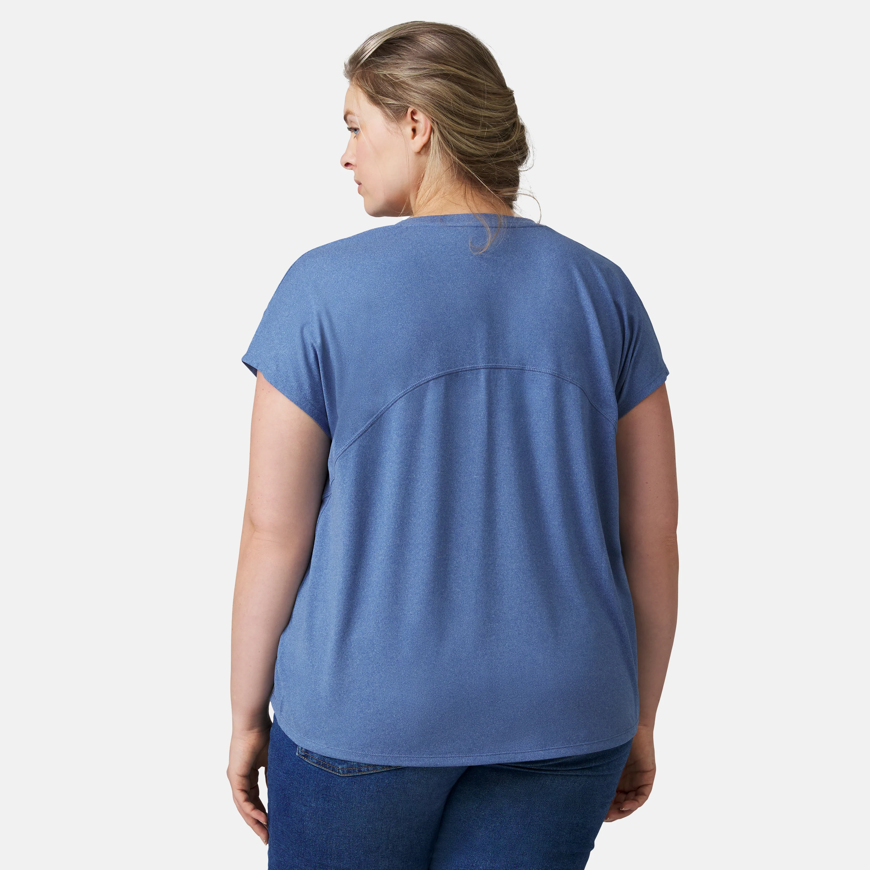 Women's Plus Size Microtech® Chill B Cool Tee - Image 27