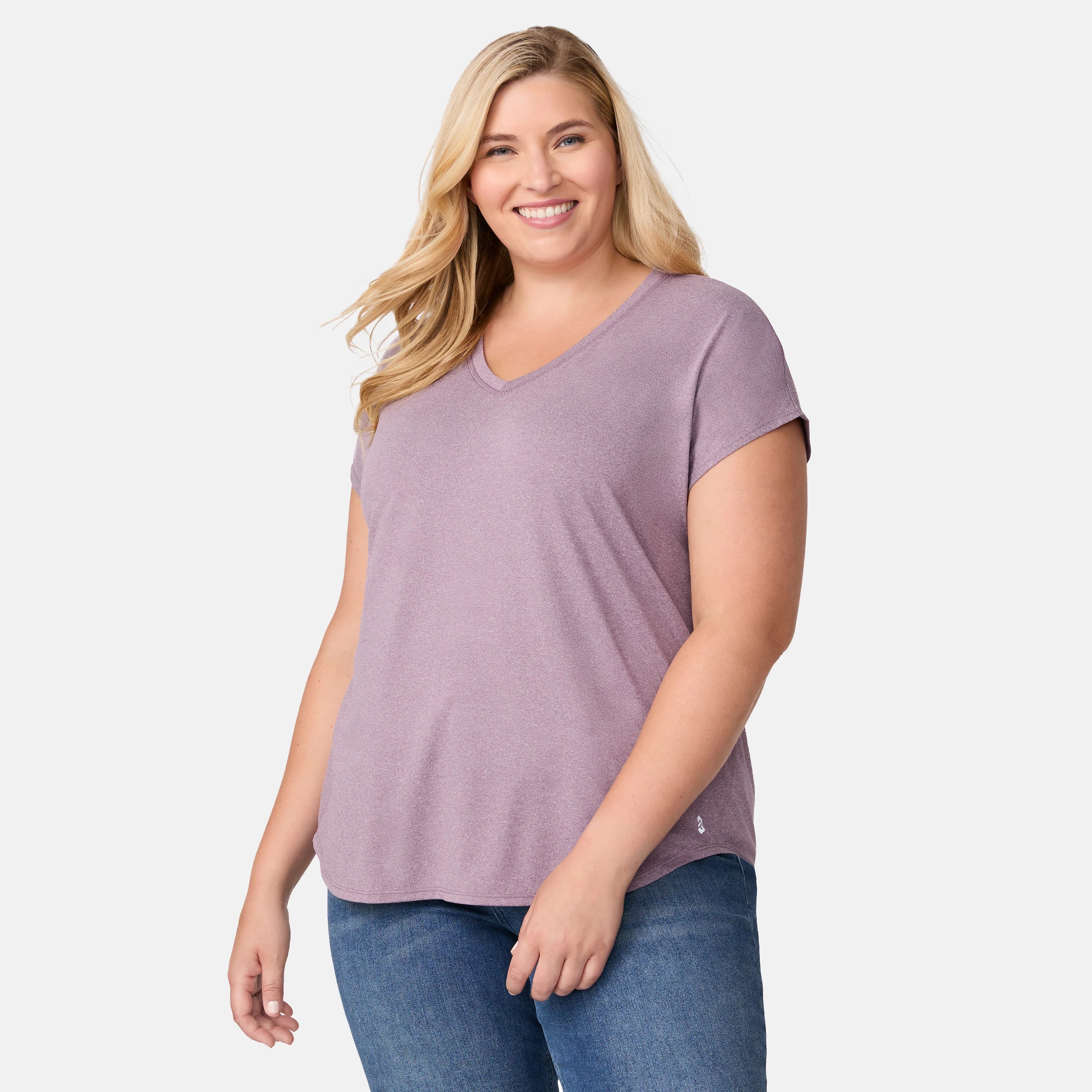 Women's Plus Size Microtech® Chill B Cool Tee - Image 7