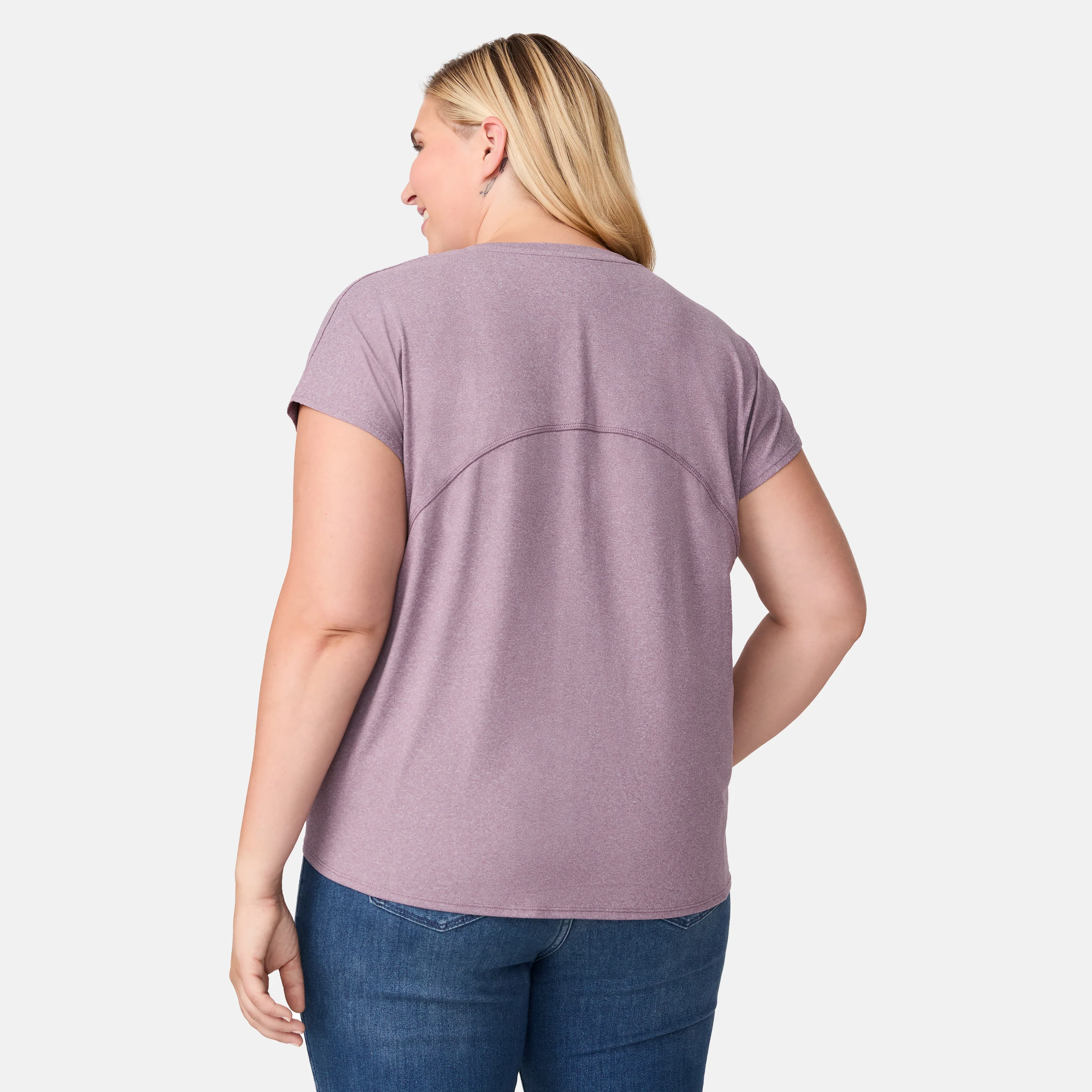 Women's Plus Size Microtech® Chill B Cool Tee - Image 9