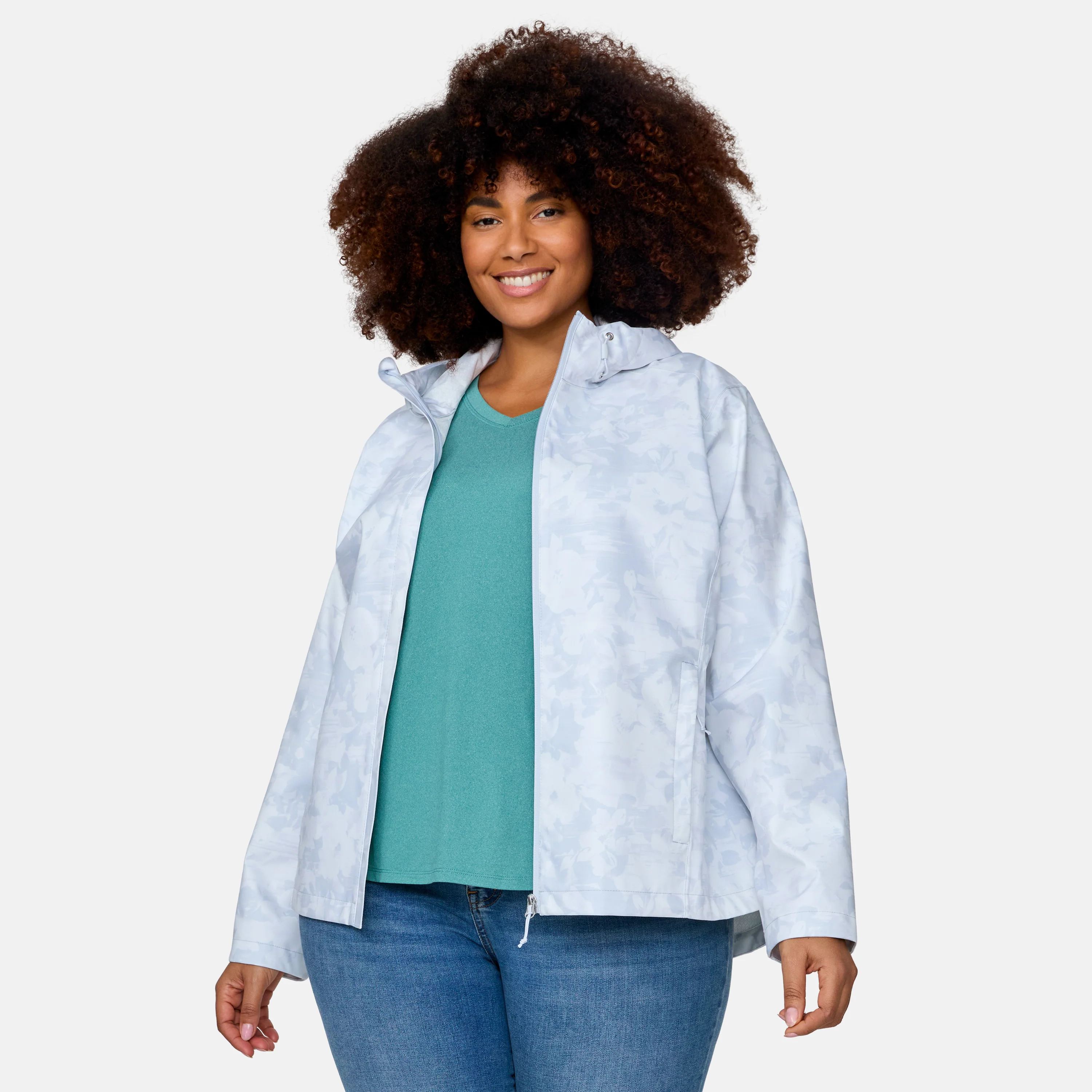 Women's Plus Size X2O Packable Rain Jacket - Image 10