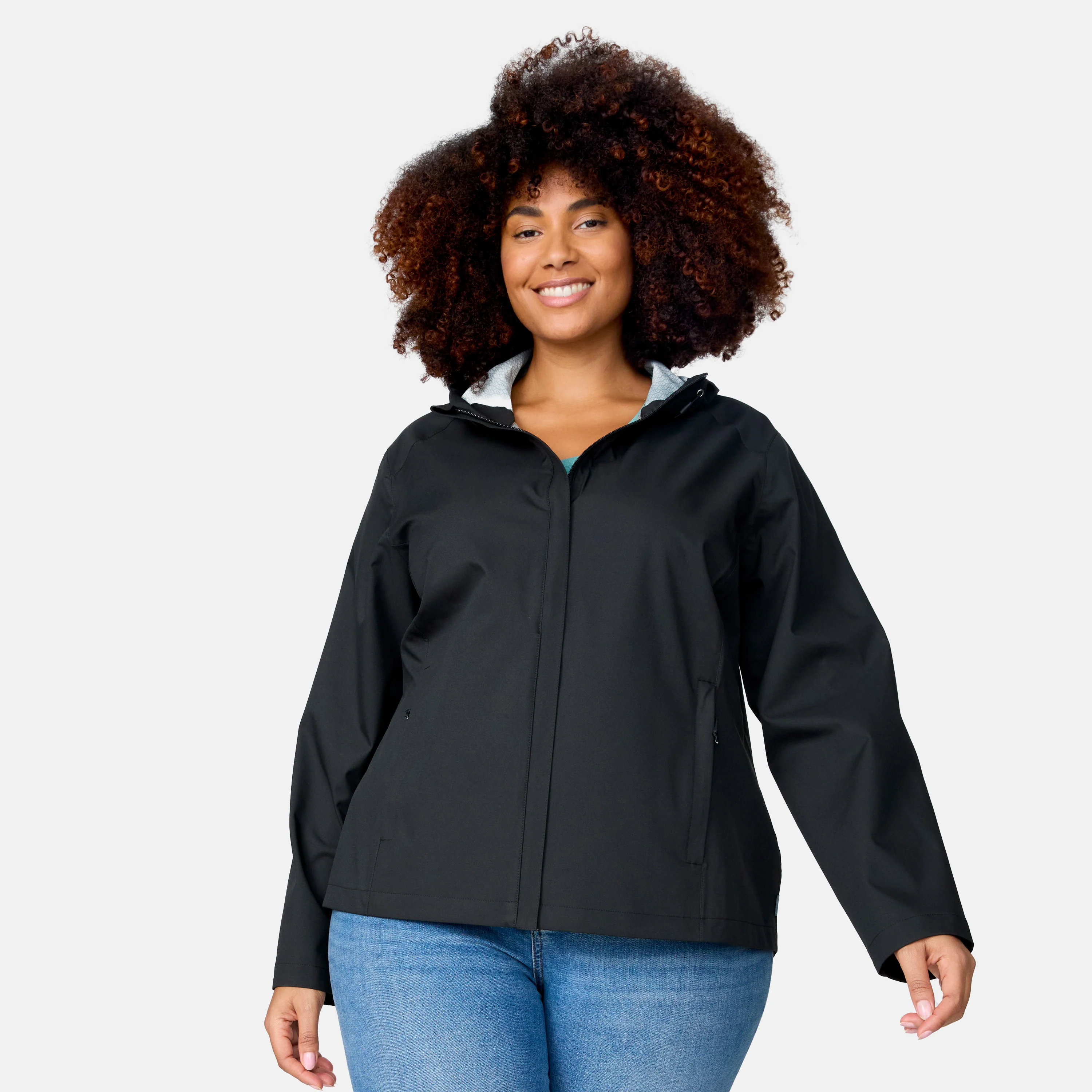 Women's Plus Size X2O Packable Rain Jacket - Image 6