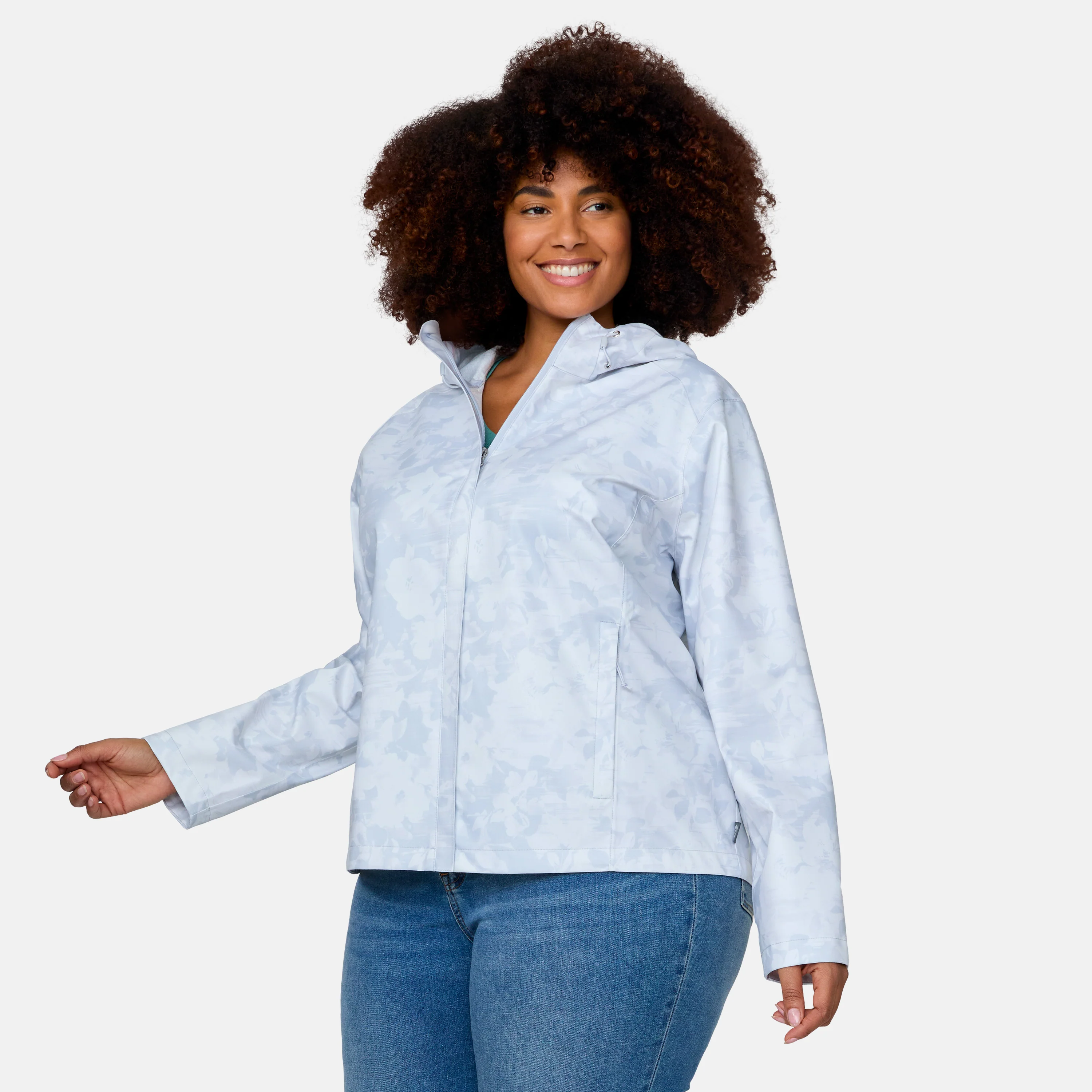 Women's Plus Size X2O Packable Rain Jacket - Image 9