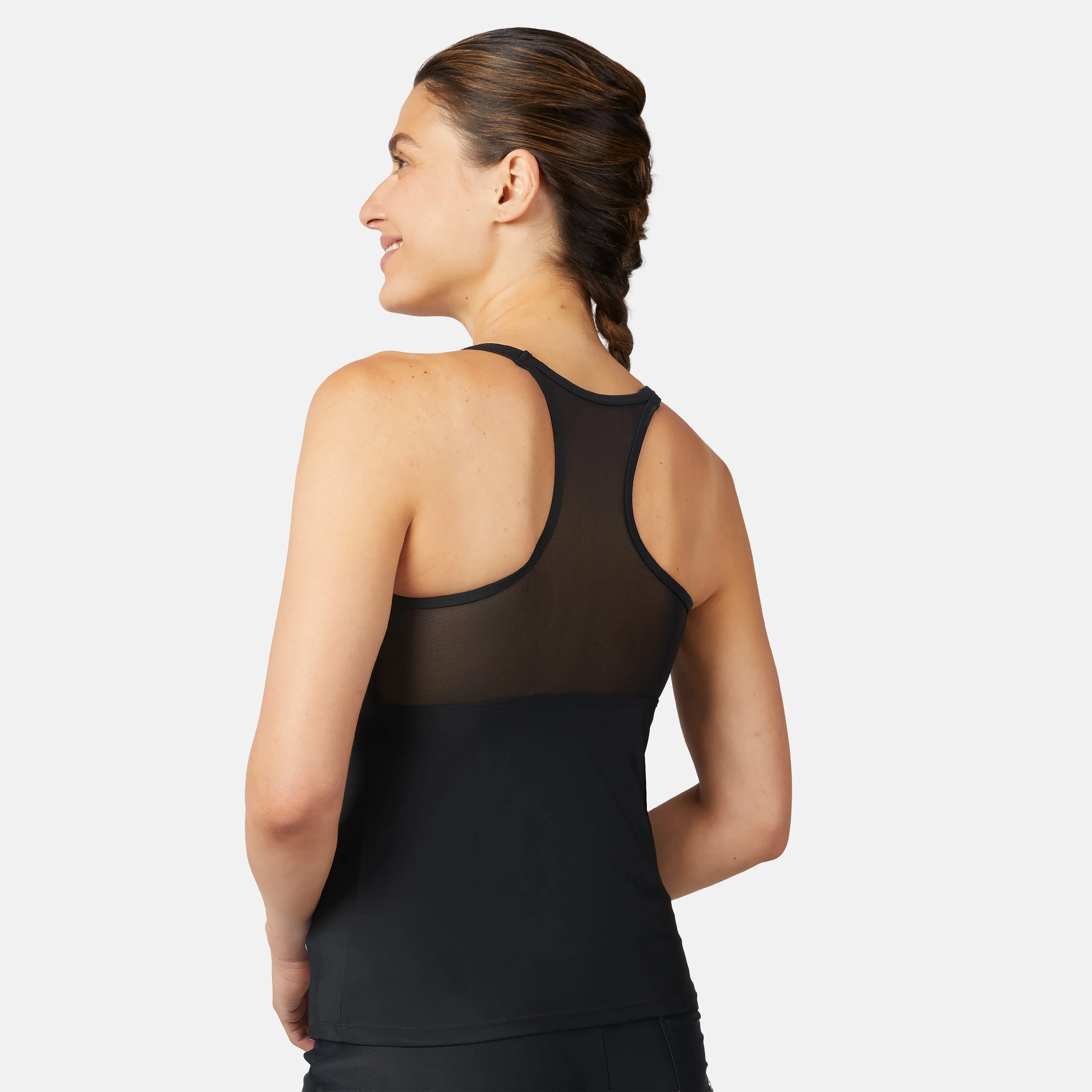 Women's Prism Floral Zip-Up Tankini Top - Image 4