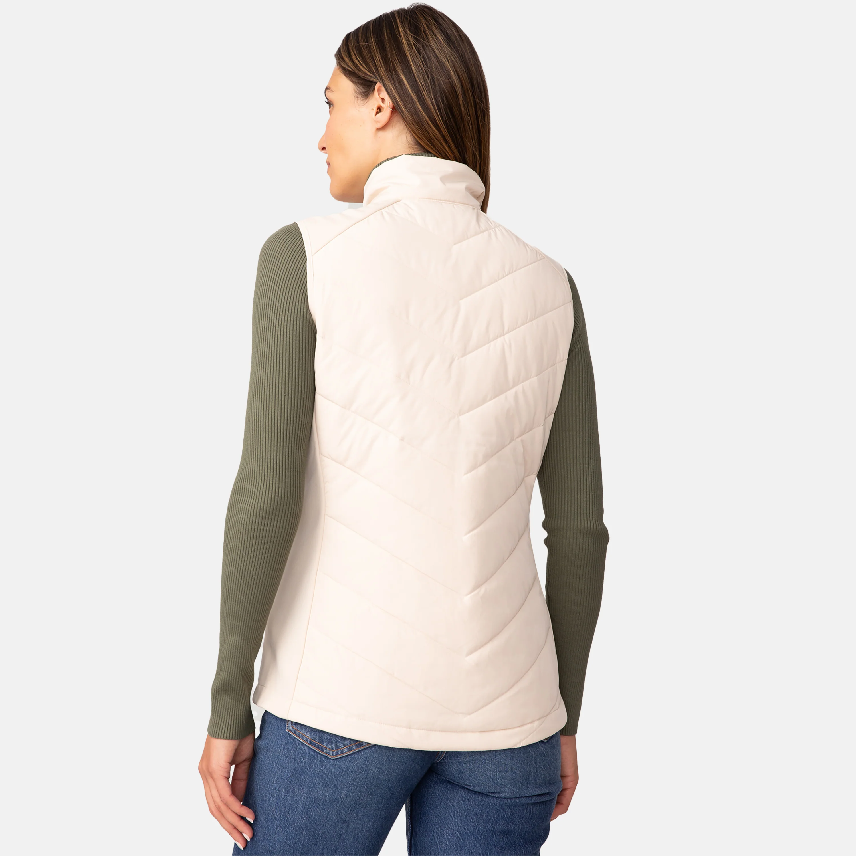 Women's Quilted Hybrid Vest - Image 29