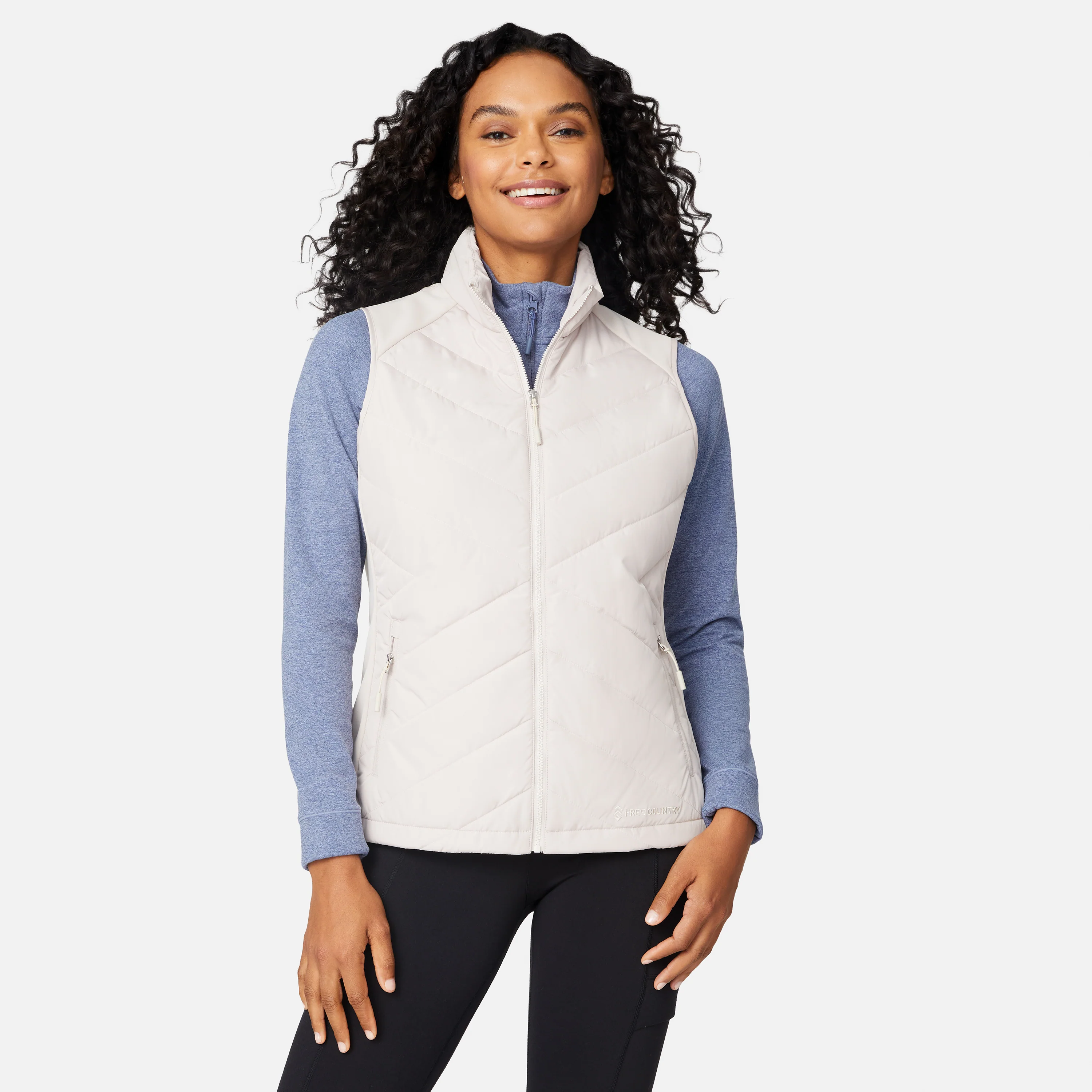 Women's Quilted Hybrid Vest - Image 38