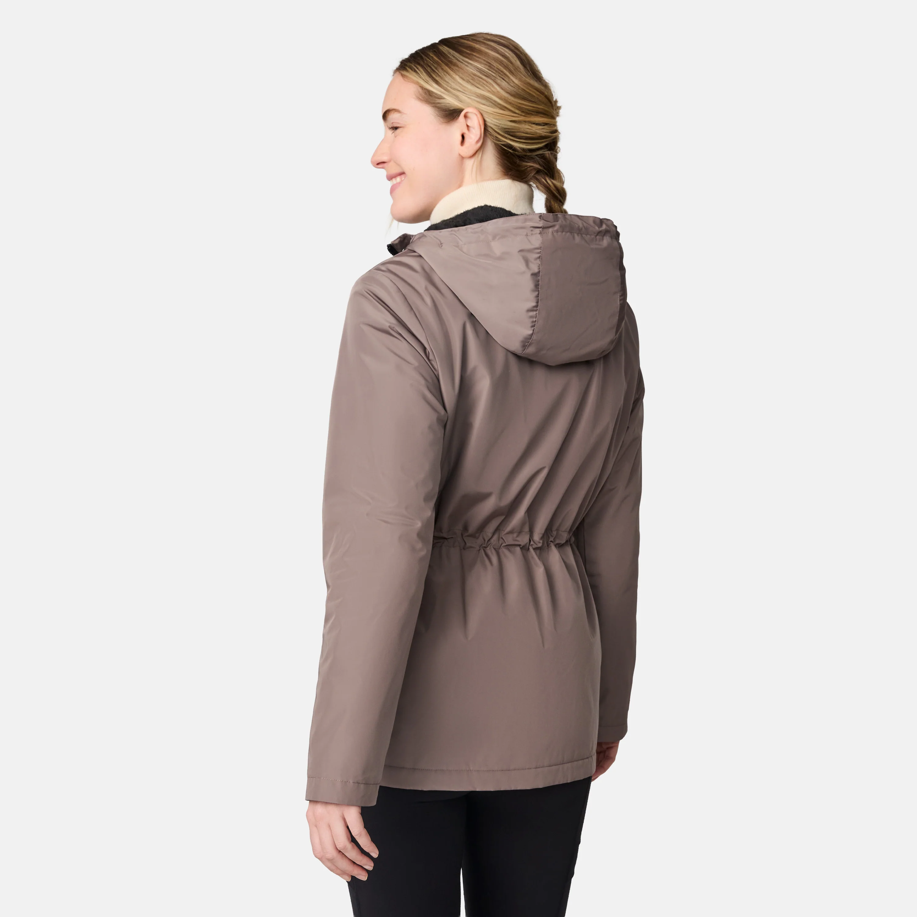 Women's Rain Away Lined Anorak Rain Jacket - Image 14