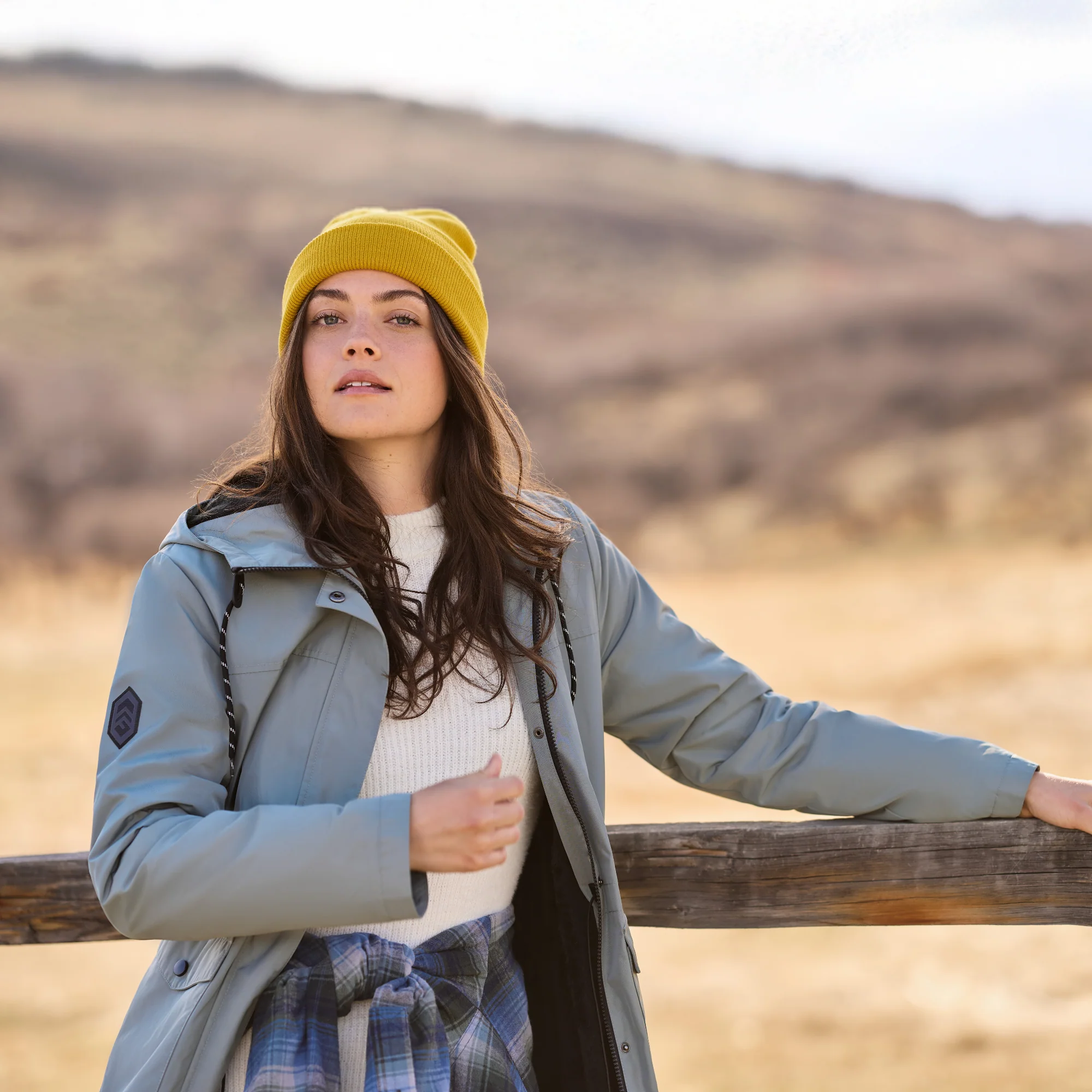 Women's Rain Away Lined Anorak Rain Jacket - Image 5