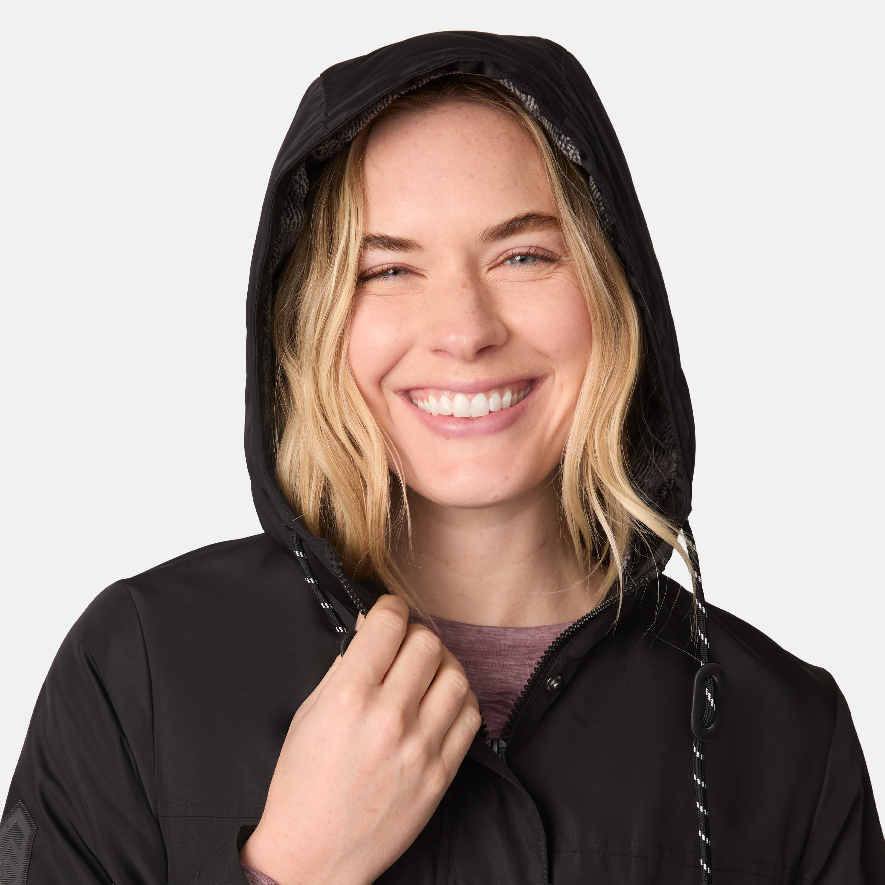 Women's Rain Away Lined Anorak Rain Jacket - Image 8