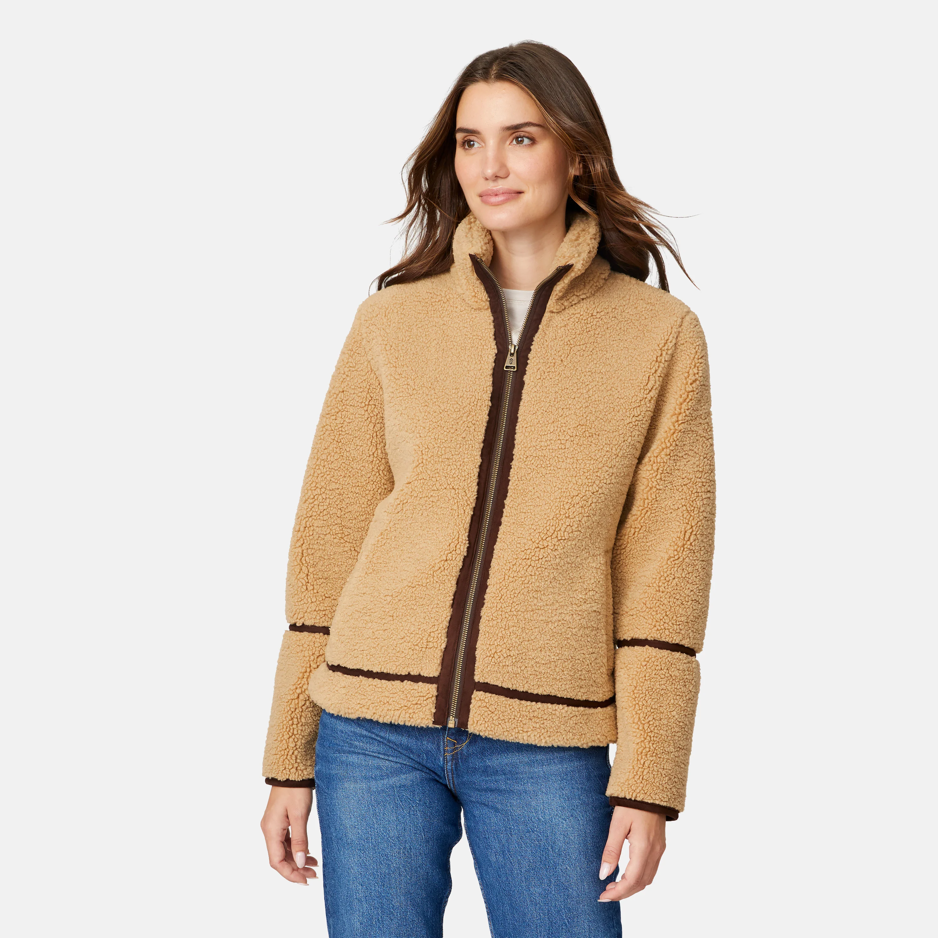 Women's Shearlux Faux Shearling Jacket - Image 7