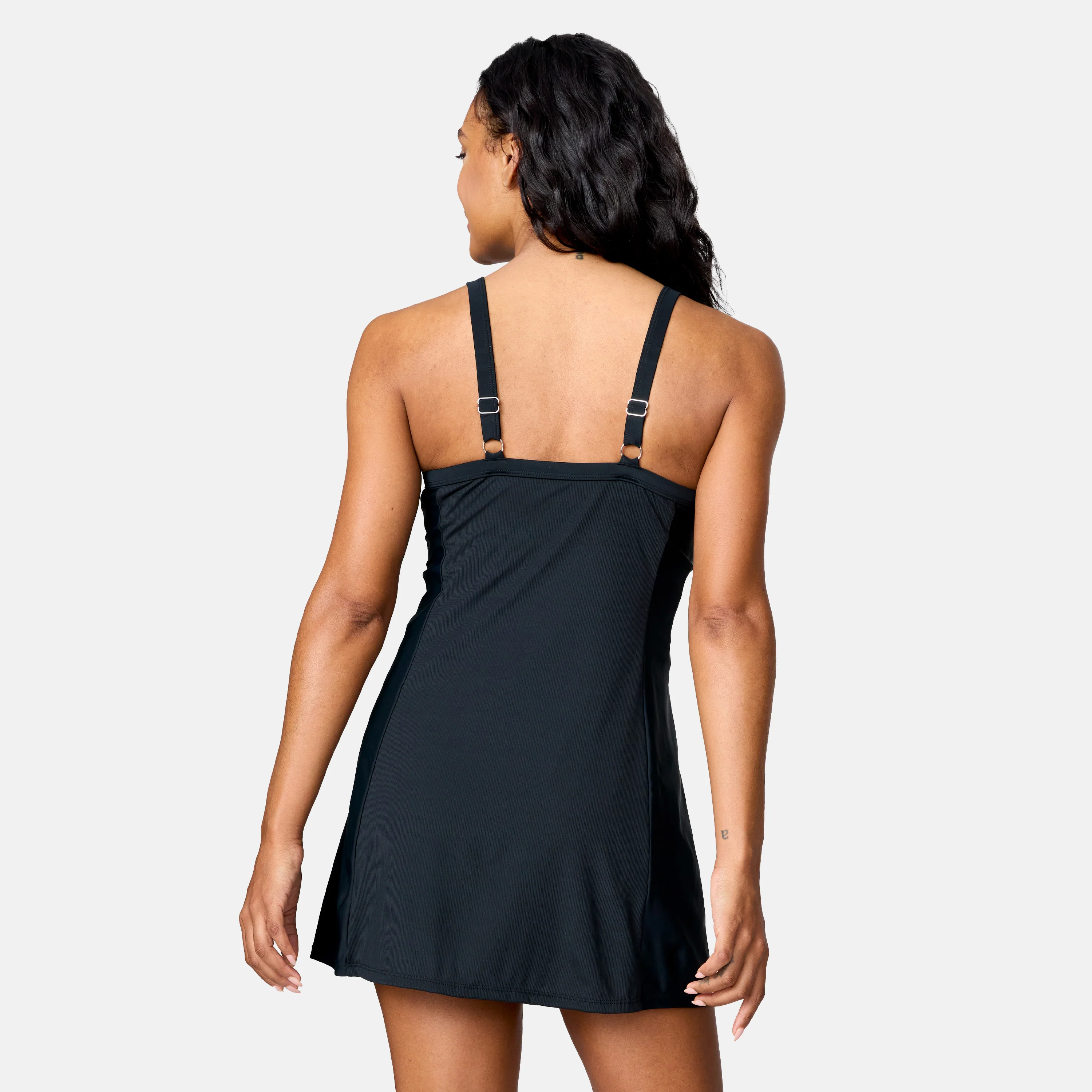 Women's Swim Dress with Built-in Biker Short - Image 4